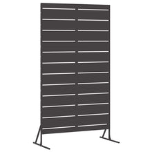 Privacyscherm Zwart 100 x 50 x 180 cm Staal