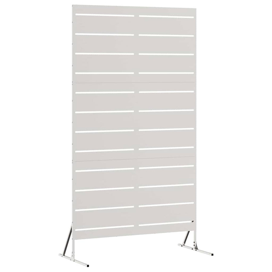 Privacyscherm 180 cm van roestvrij staal