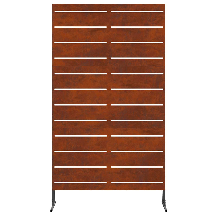 Privacyscherm Grijs 100 x 50 x 180 cm Cortenstaal