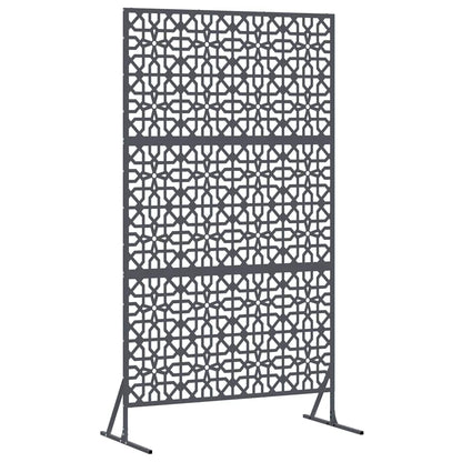 Privacyscherm Antraciet 100 x 50 x 180 cm Staal