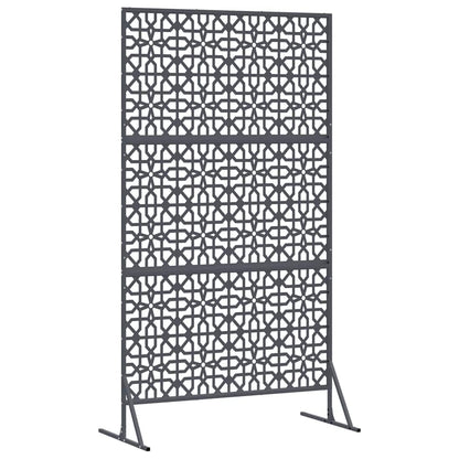 Privacyscherm Antraciet 100 x 50 x 180 cm Staal