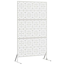Privacyscherm Grijs 100 x 50 x 180 cm Staal