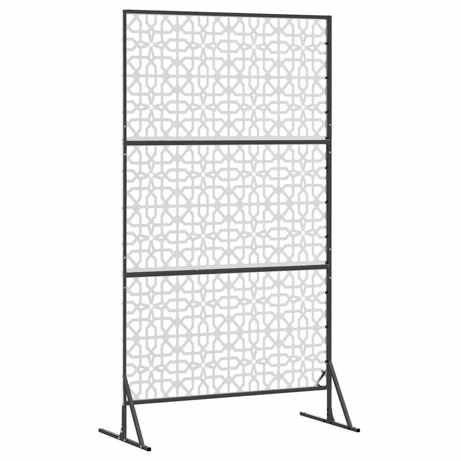 Privacyscherm Grijs 100 x 50 x 180 cm Staal