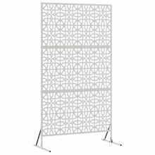 Privacyscherm Grijs 100 x 50 x 180 cm Staal