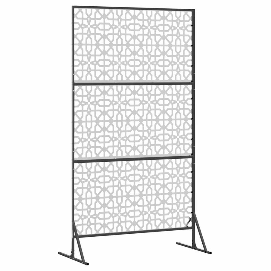 Privacyscherm Grijs 100 x 50 x 180 cm Staal