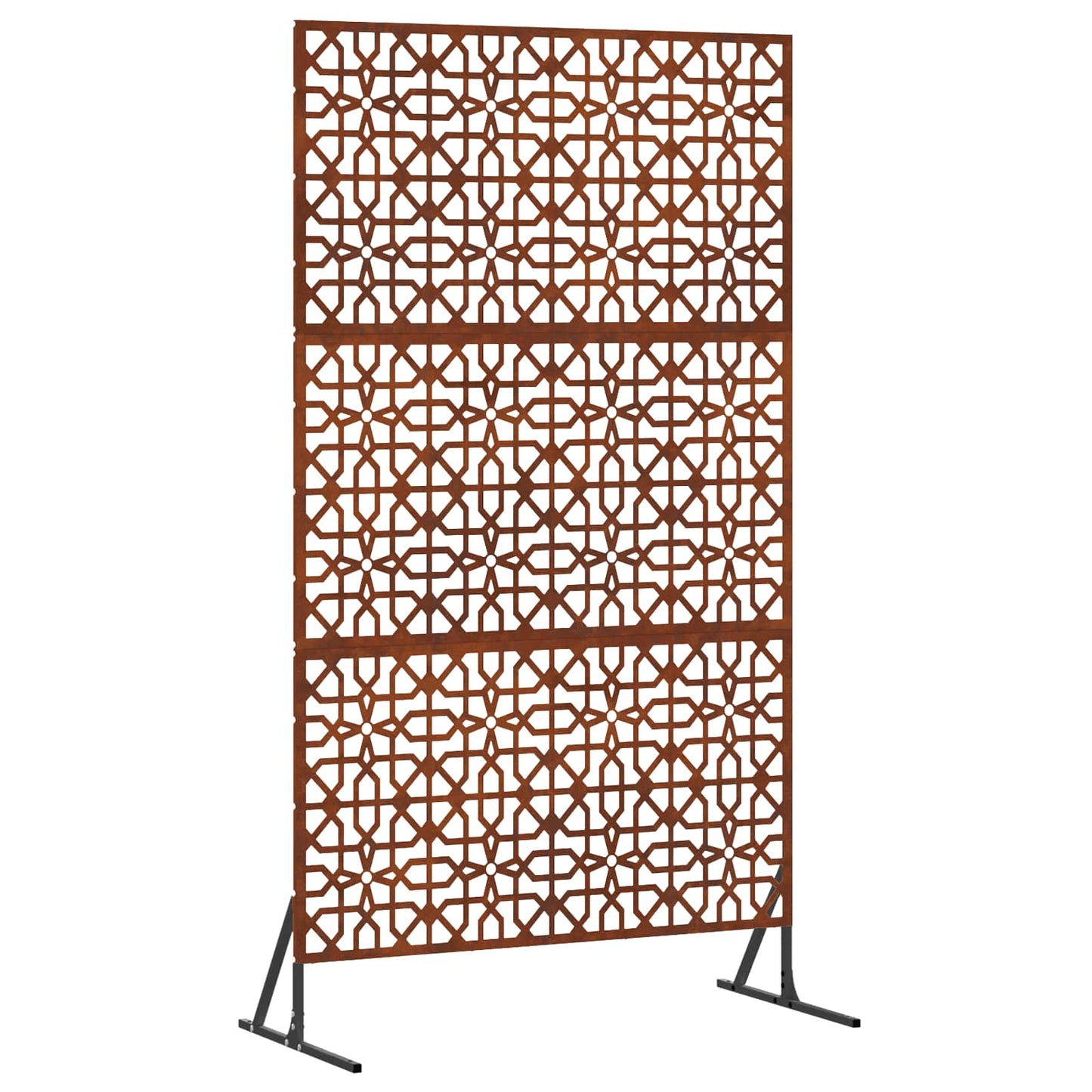 Privacyscherm Grijs 100 x 50 x 180 cm Cortenstaal