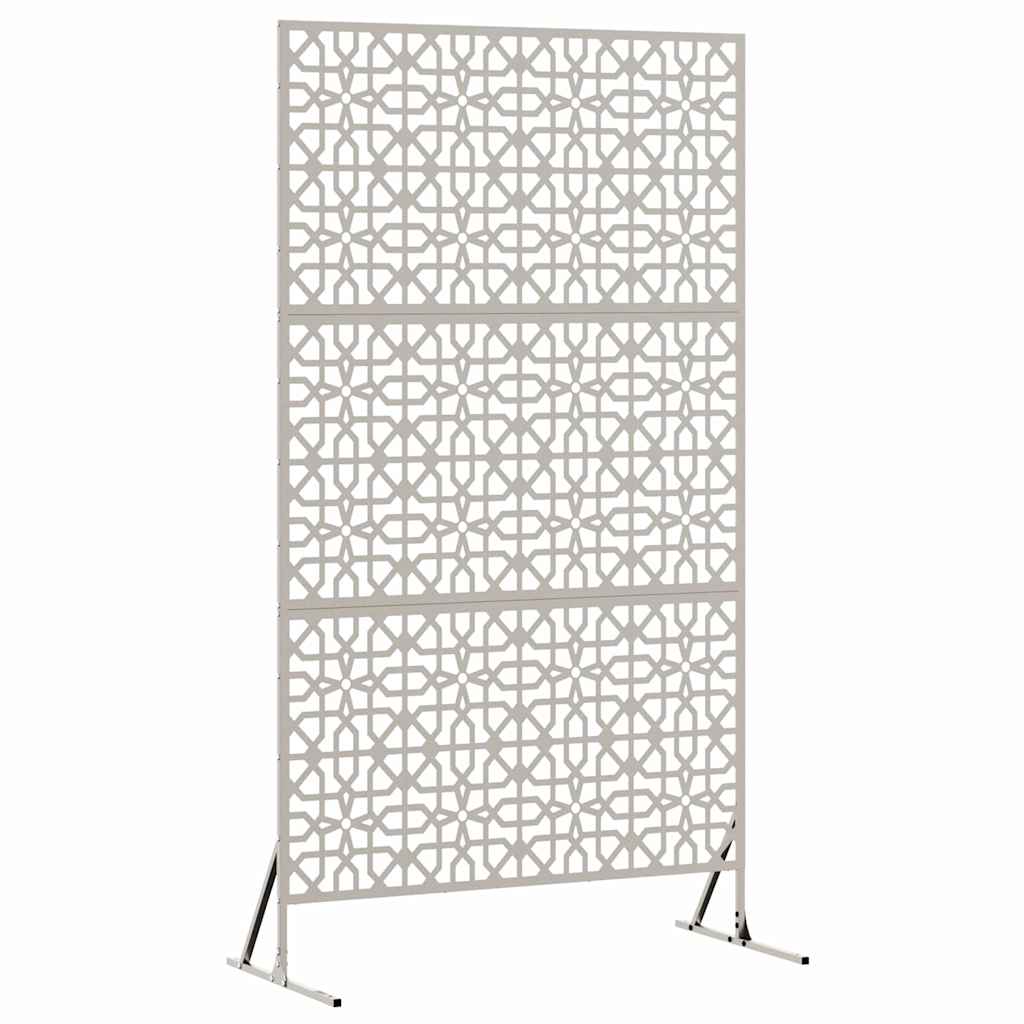 Privacyscherm Grijs 100 x 50 x 180 cm Cortenstaal