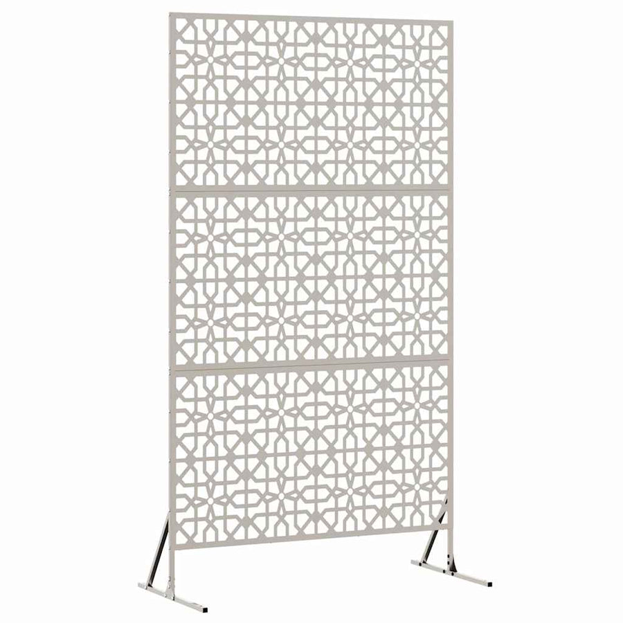 Privacyscherm Grijs 100 x 50 x 180 cm Cortenstaal