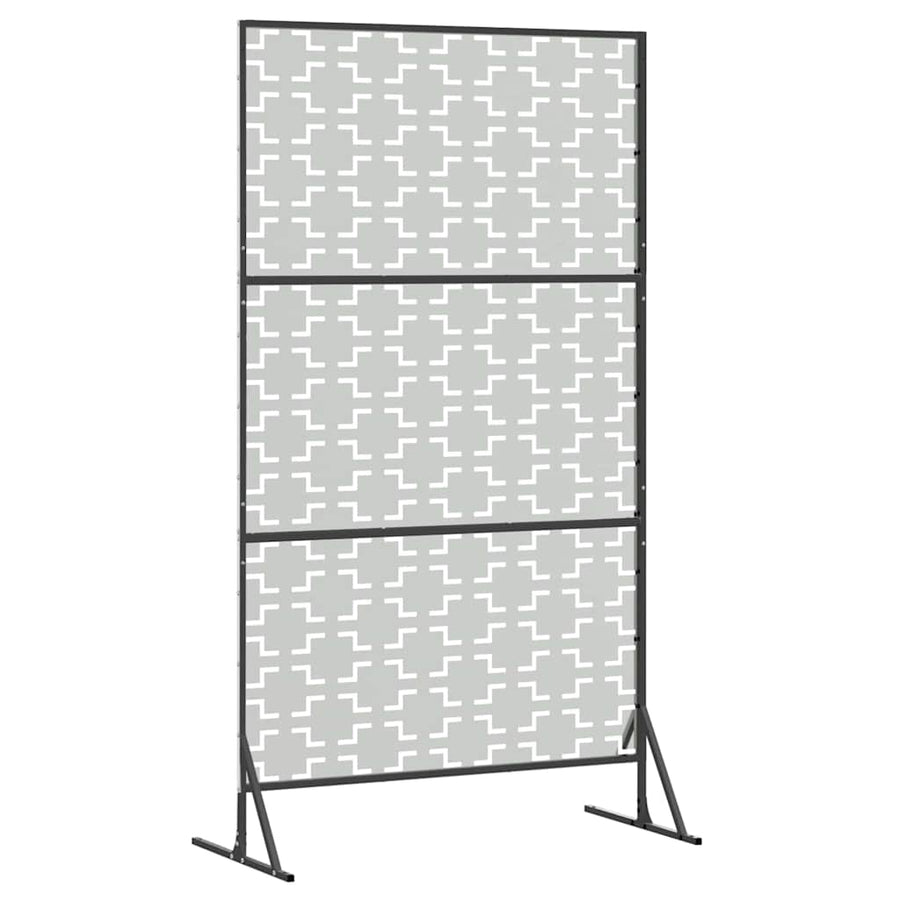 Privacyscherm Grijs 100 x 50 x 180 cm Staal
