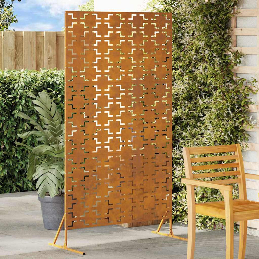 Privacyscherm 100x50x180 cm, Weerbestendig Staal