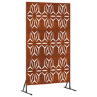 Privacy Screen Grey 100 x 50 x 180 cm Corten Steel