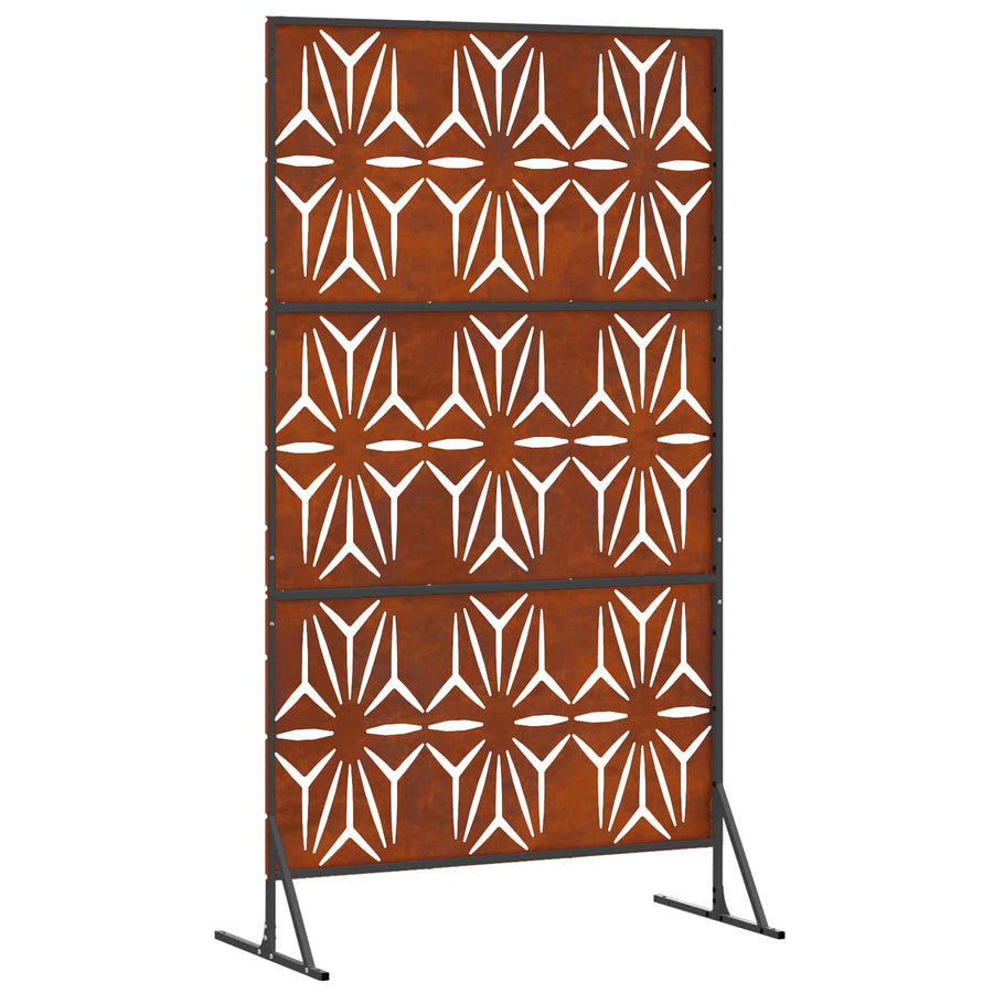 Privacyscherm Grijs 100 x 50 x 180 cm Cortenstaal