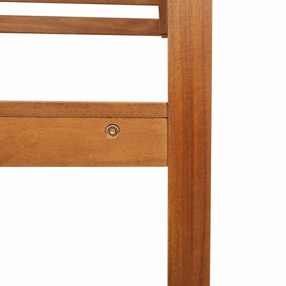 Tuinstoel 2 pcs Bruin 50 x 50 x 91cm Massief acaciahout
