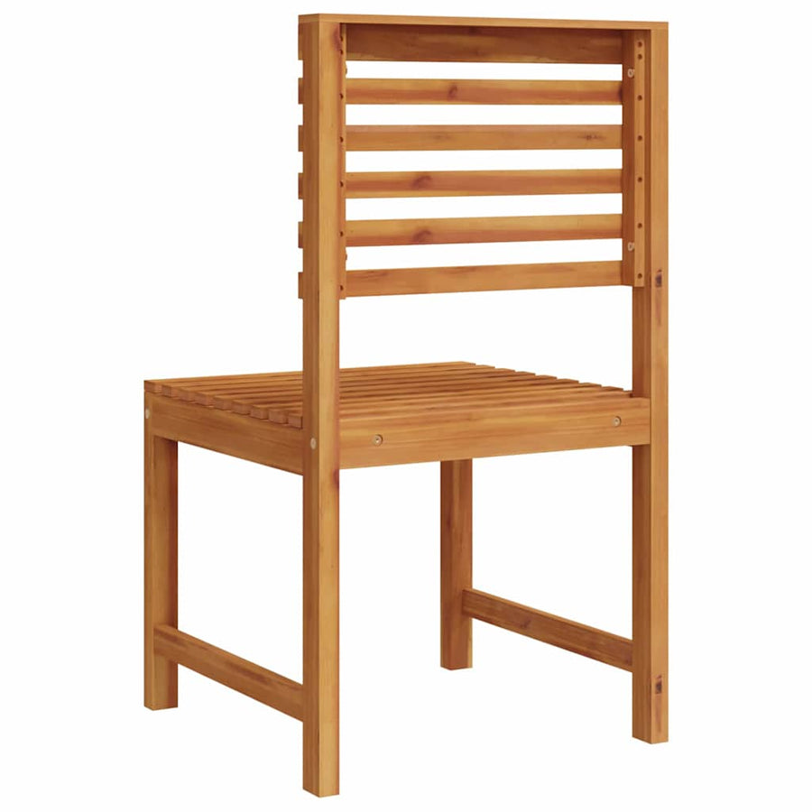 Tuinstoel 2 pcs Bruin 50 x 50 x 91cm Massief acaciahout