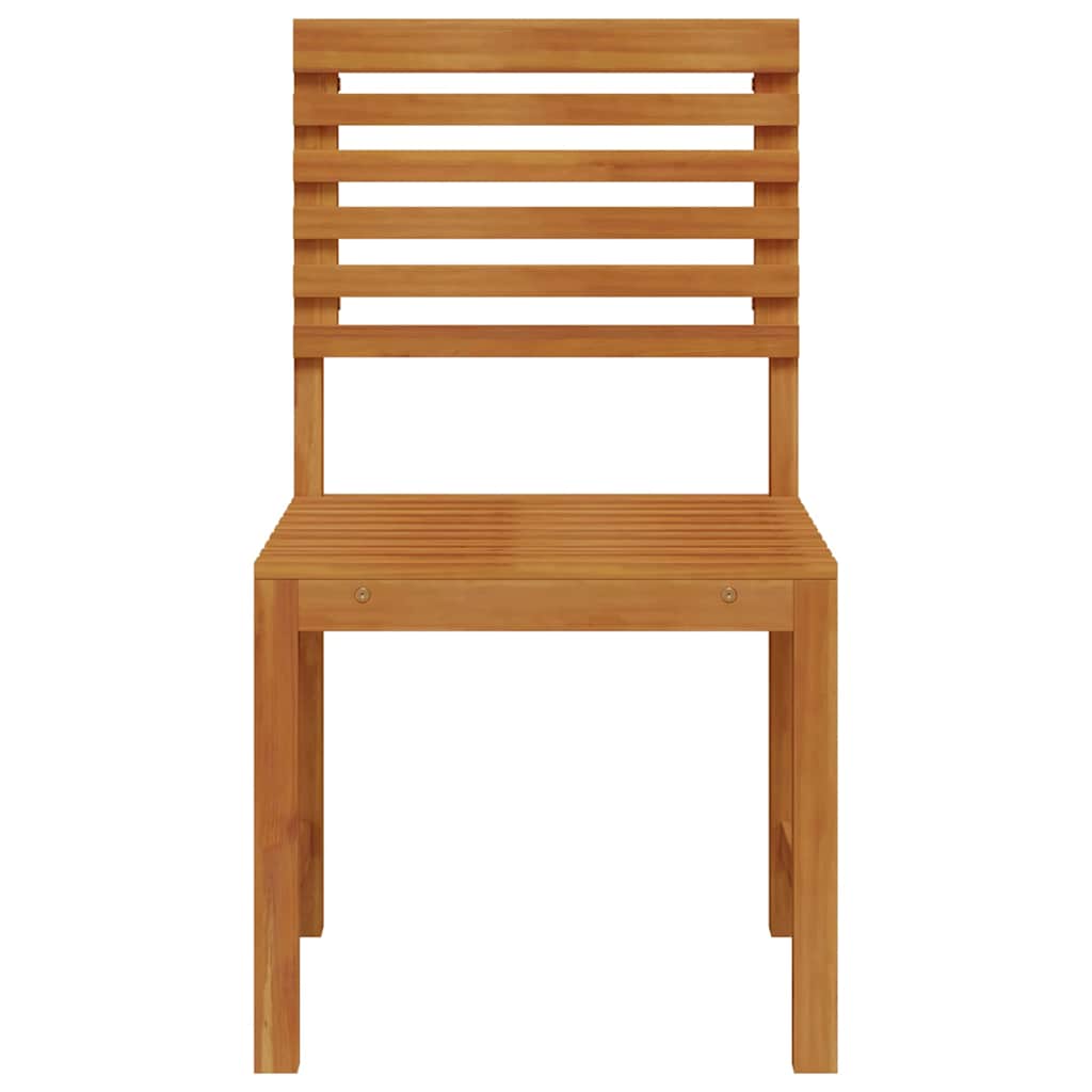 Tuinstoel 2 pcs Bruin 50 x 50 x 91cm Massief acaciahout
