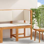 Tuinstoel massief acaciahout bruin 50x50x91 cm