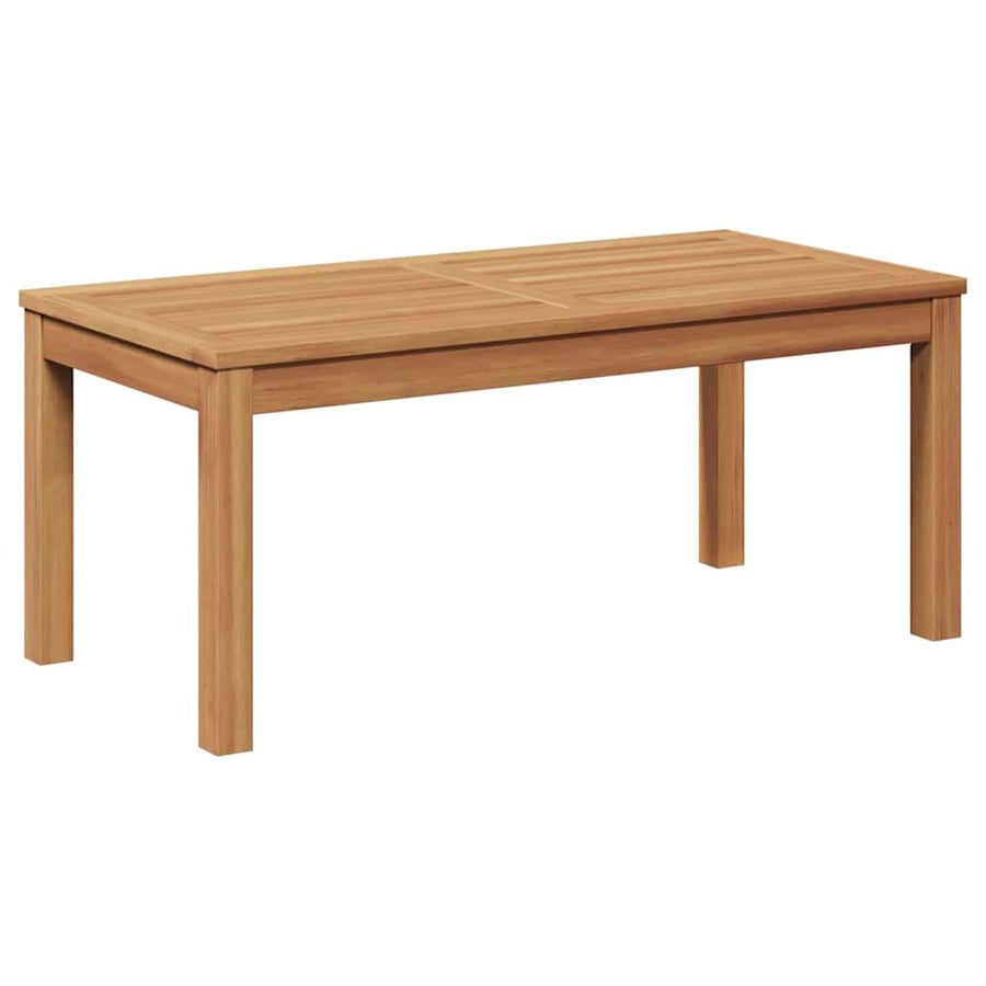 Tuin Sofa Set 2 pcs Bruin Massief teakhout