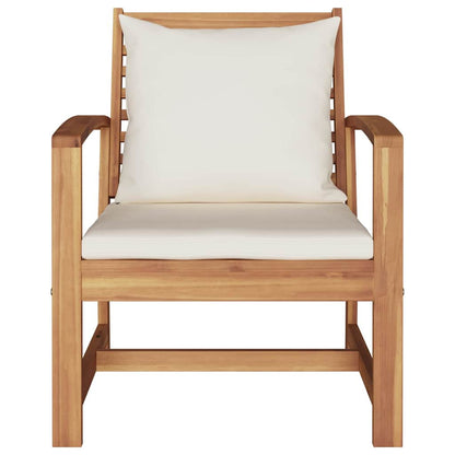 Tuinstoelen 2 pcs Bruin 60 x 65 x 76.5 cm Massief teakhout