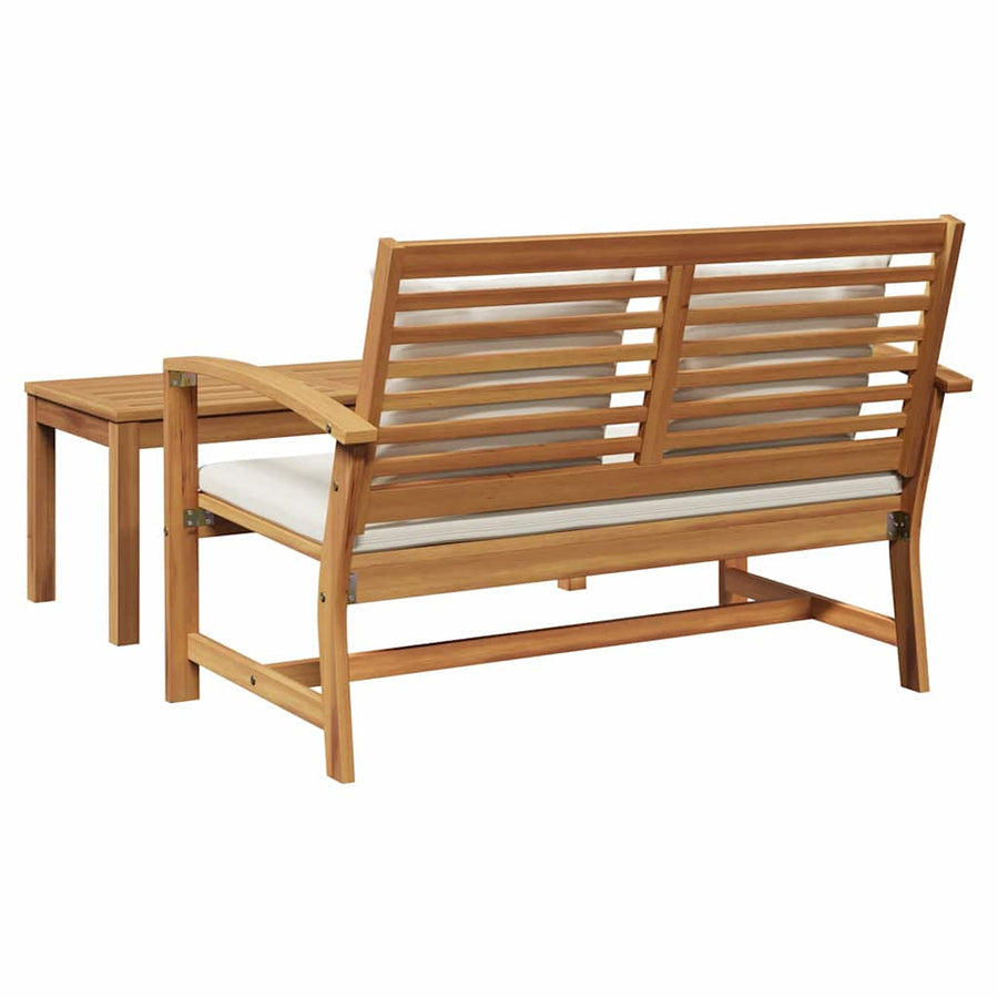 Tuin Sofa Set 2 pcs Bruin Massief teakhout