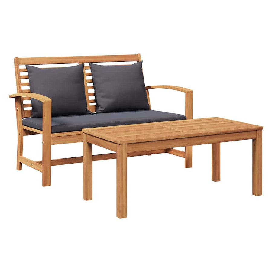 Tuinbank Bruin 110 x 64 x 76.5 cm Massief teakhout