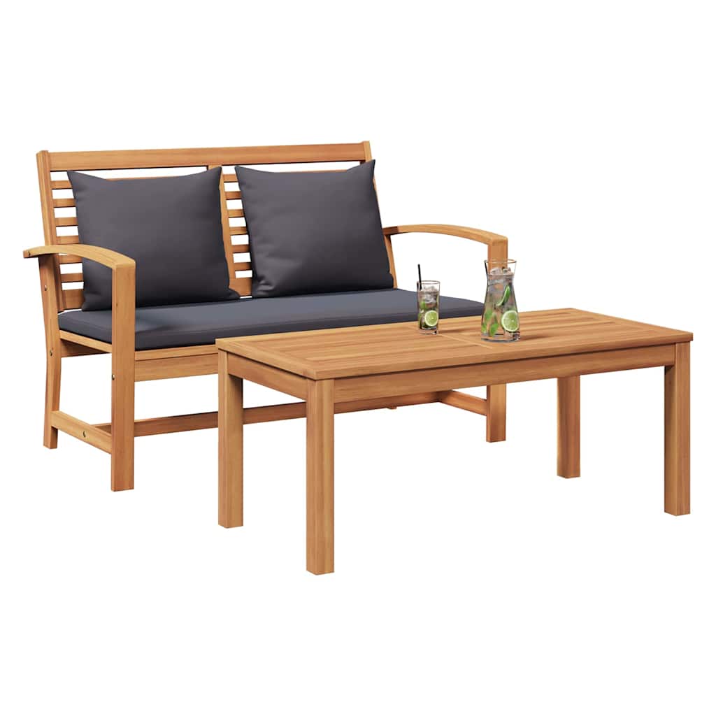 Tuinbank Bruin 110 x 64 x 76.5 cm Massief teakhout