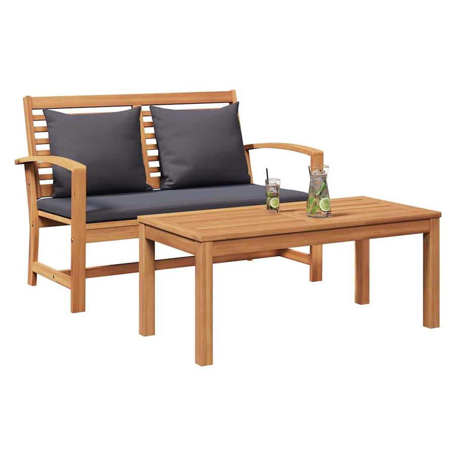 Tuinbank Bruin 110 x 64 x 76.5 cm Massief teakhout