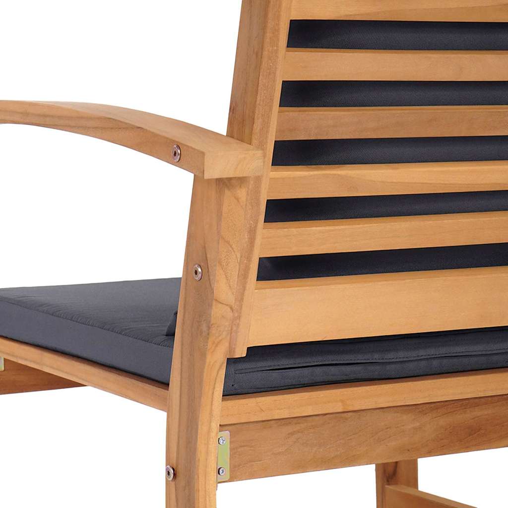 Tuin Sofa Set 2 pcs Bruin Massief teakhout