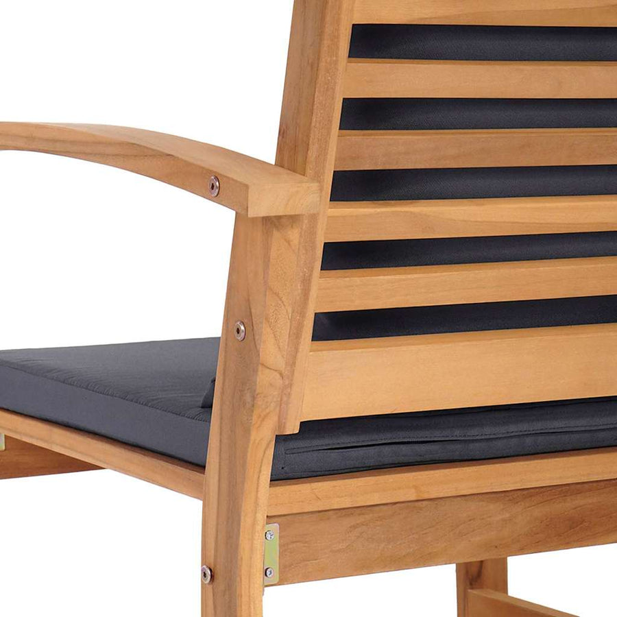 Tuin Sofa Set 2 pcs Bruin Massief teakhout