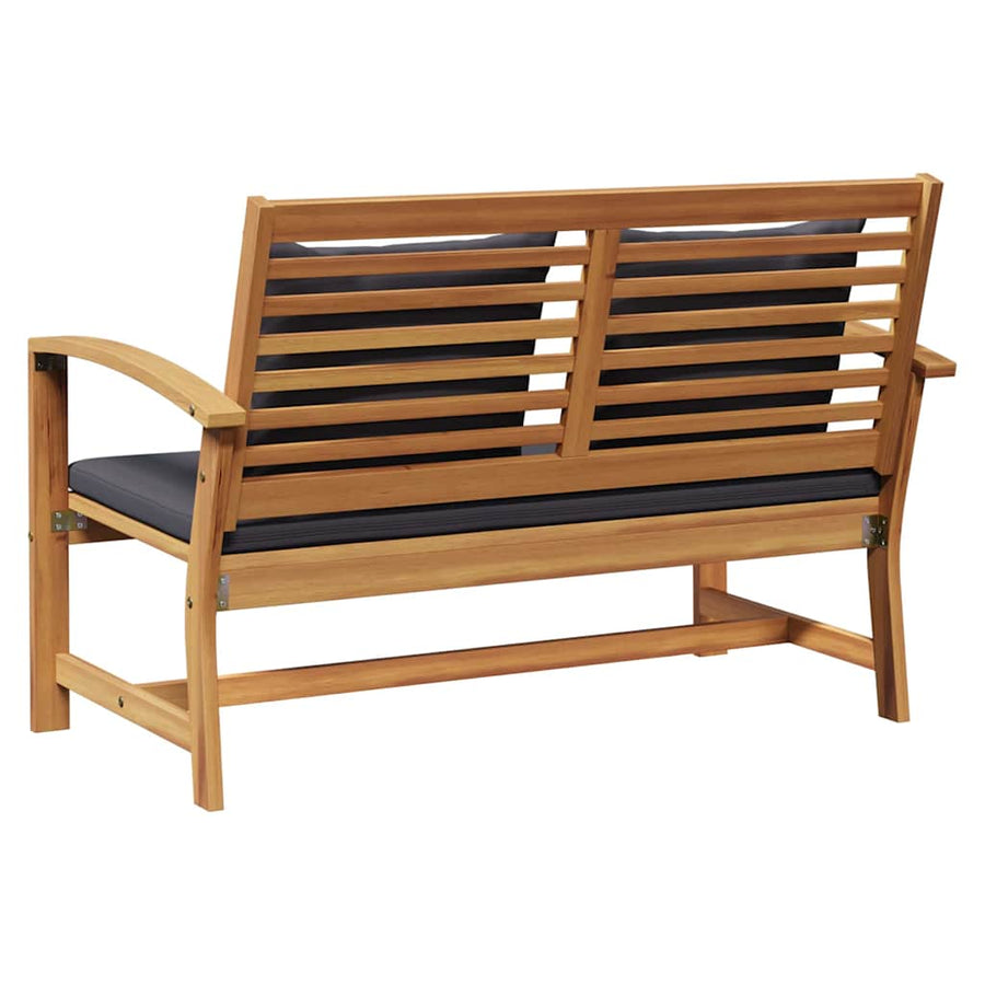 Tuin Sofa Set 2 pcs Bruin Massief teakhout