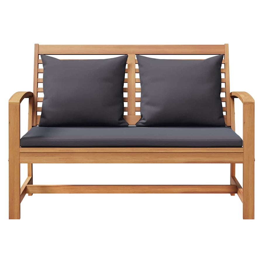 Tuin Sofa Set 2 pcs Bruin Massief teakhout