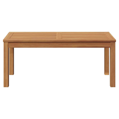 Tuinstafel Bruin 95 x 45 x 40 cm Massief teakhout