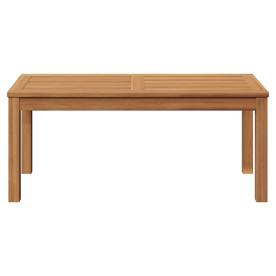 Tuinstafel Bruin 95 x 45 x 40 cm Massief teakhout