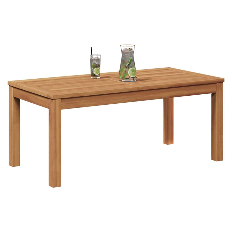 Tuinstafel Bruin 95 x 45 x 40 cm Massief teakhout
