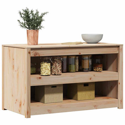 Keukenkast Bruin Eiken 106 x 55 x 64 cm Massief grenenhout