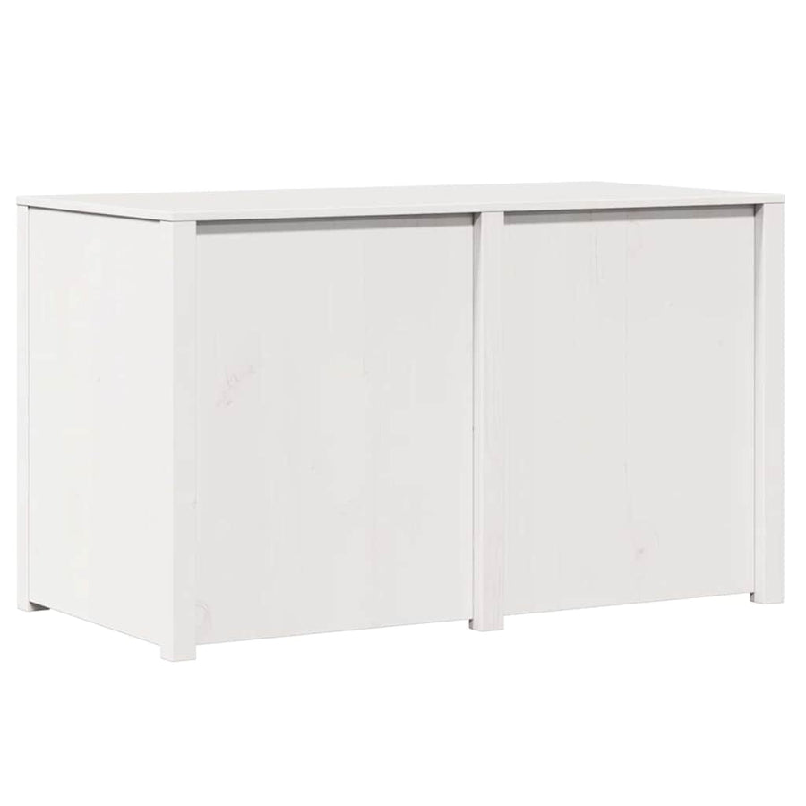 Keukenkast met plank Wit 106 x 55 x 64 cm Massief grenenhout