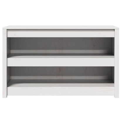 Keukenkast met plank Wit 106 x 55 x 64 cm Massief grenenhout