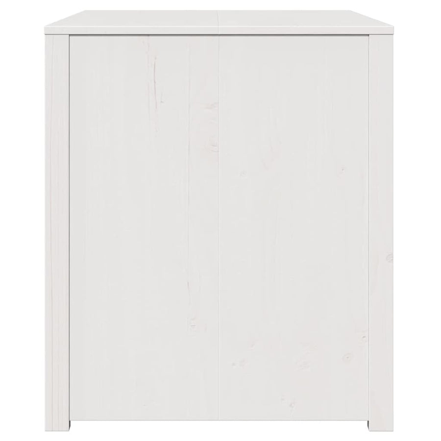 Keukenkast met plank Wit 106 x 55 x 64 cm Massief grenenhout