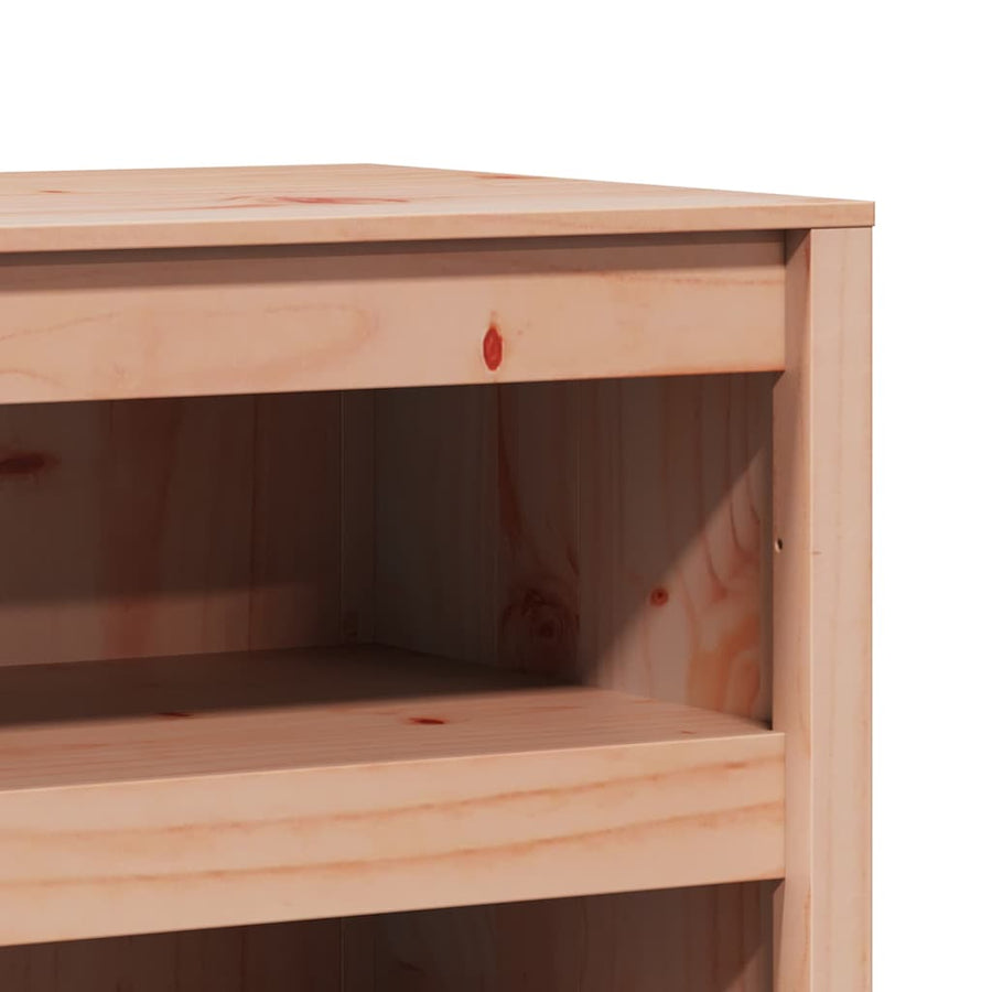 Keukenkast Bruin Eiken 106 x 55 x 64 cm Massief grenenhout
