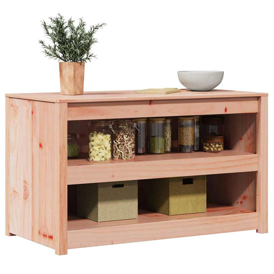 Keukenkast Bruin Eiken 106 x 55 x 64 cm Massief grenenhout