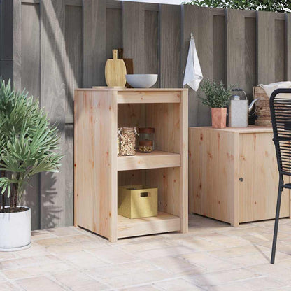 Keukenkast Bruin Eiken 55 x 55 x 92 cm Massief grenenhout