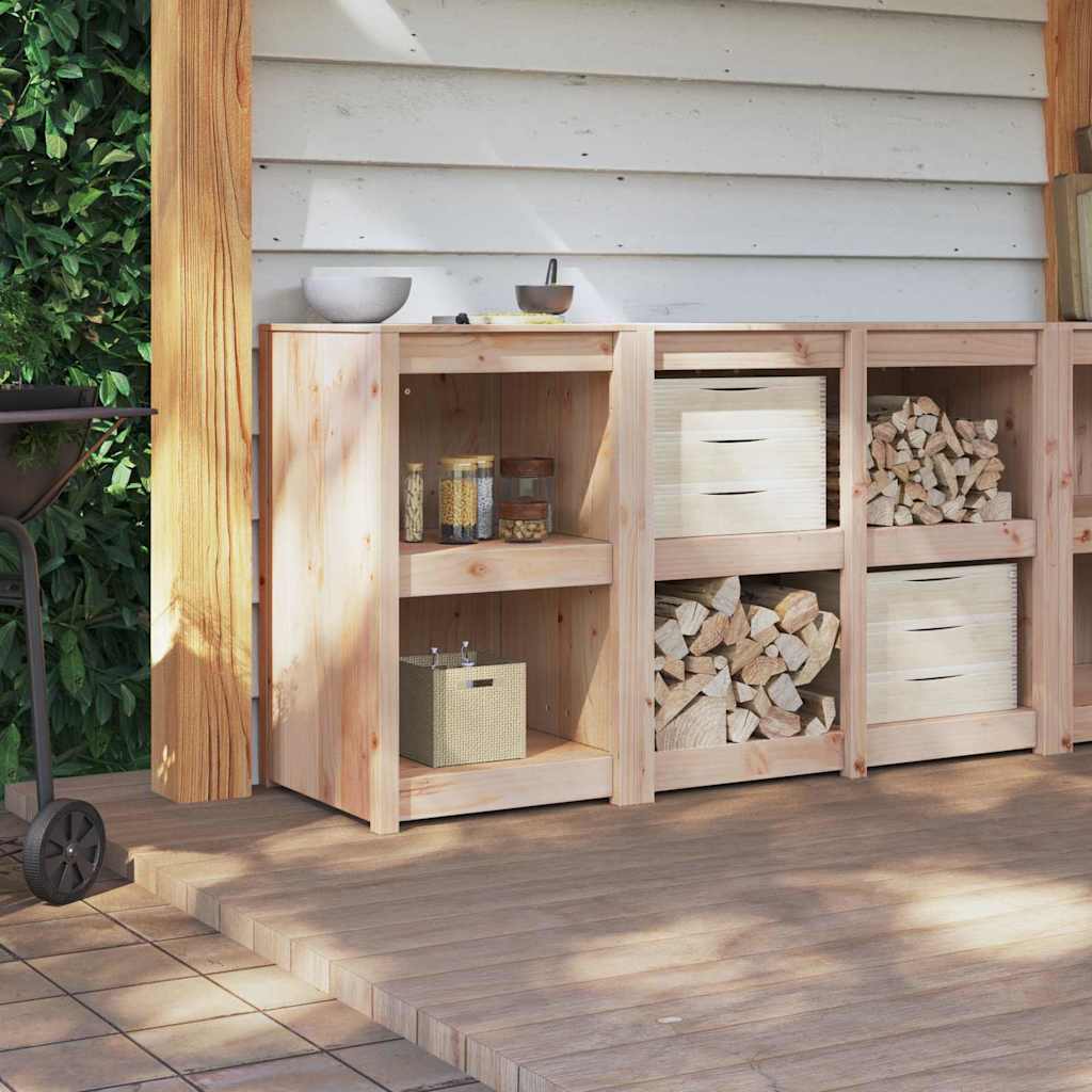 Keukenkast Bruin Eiken 55 x 55 x 92 cm Massief grenenhout