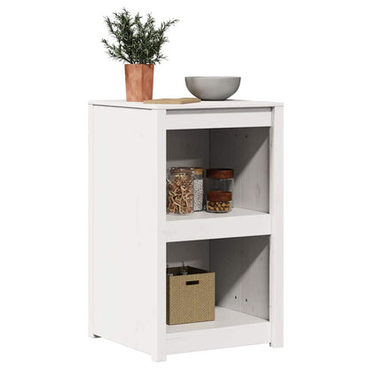 Keukenkast met plank Wit 55 x 55 x 92 cm Massief grenenhout