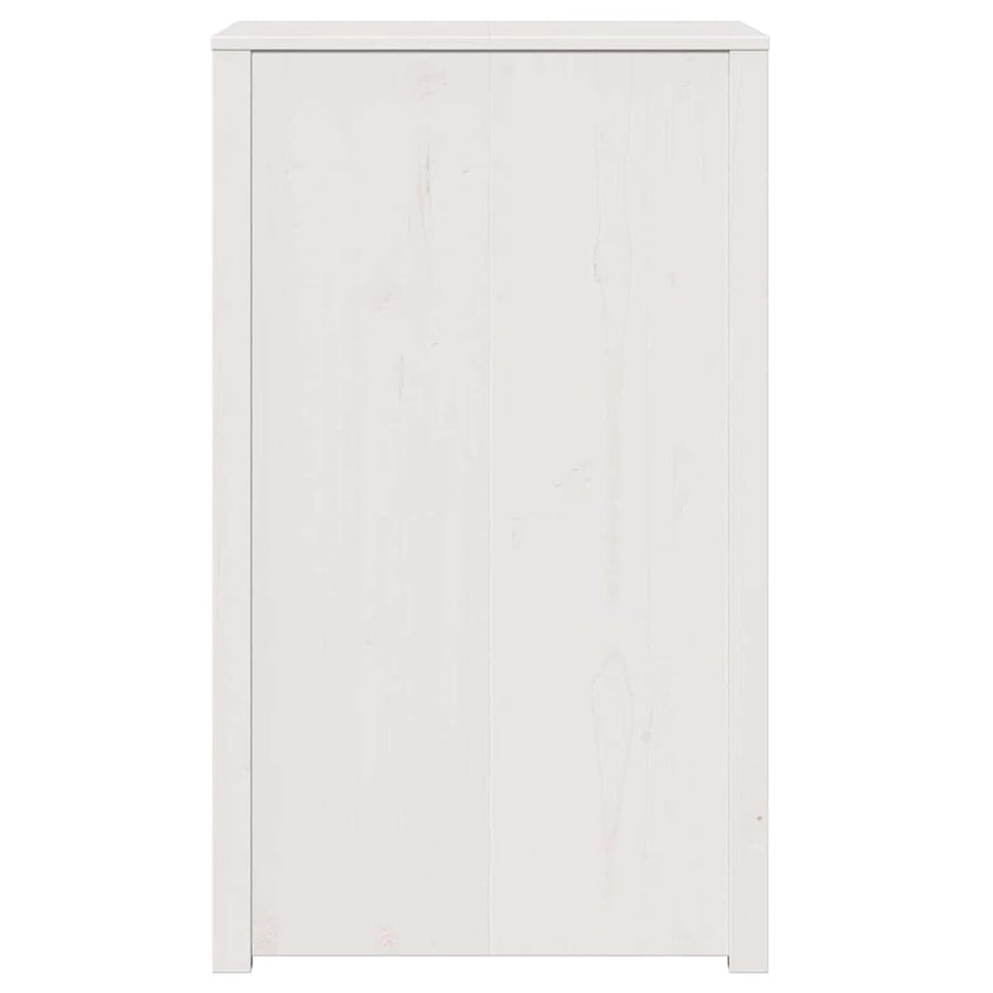 Keukenkast met plank Wit 55 x 55 x 92 cm Massief grenenhout