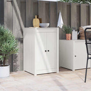 Keukendeur 50x9x82 cm massief grenenhout wit