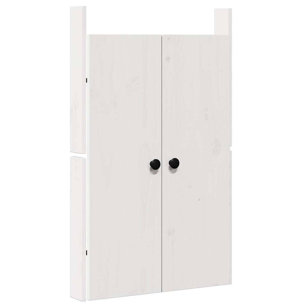 Keukendeur Wit 50 x 9 x 82 cm Massief grenenhout