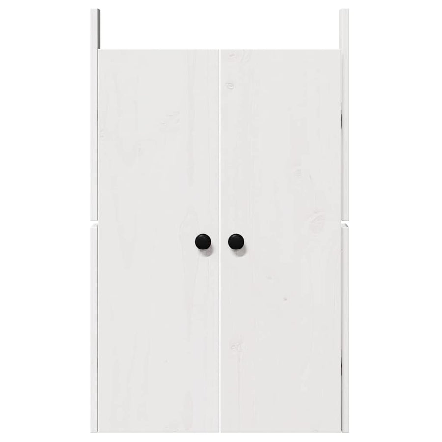 Keukendeur Wit 50 x 9 x 82 cm Massief grenenhout