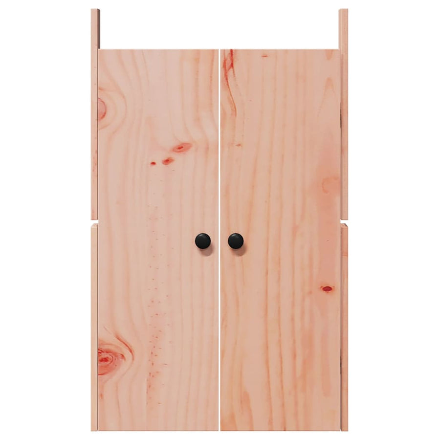Keukendeur 2 pcs Bruin 50 x 9 x 82 cm massief douglas