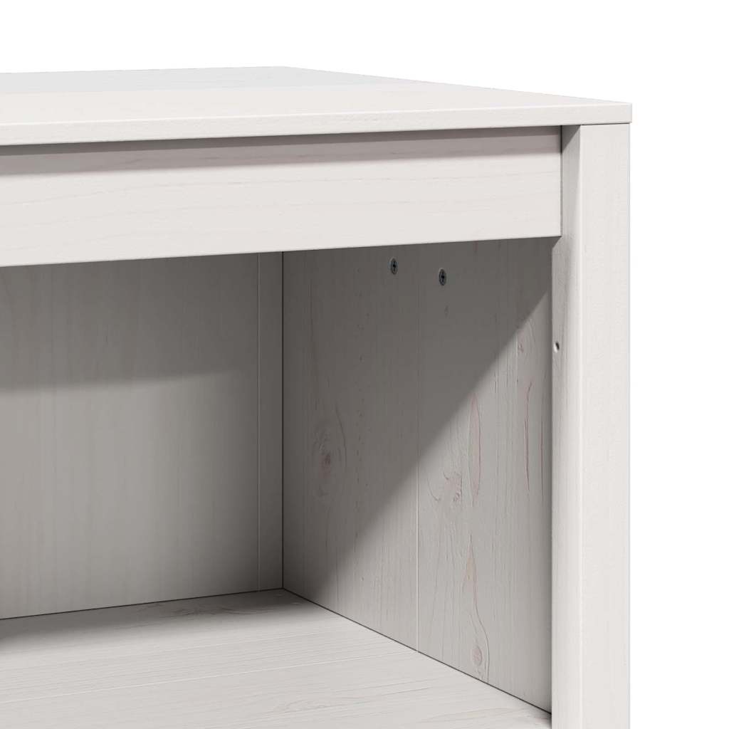 Keukenkast Warmwit 106 x 55 x 92 cm Massief grenenhout