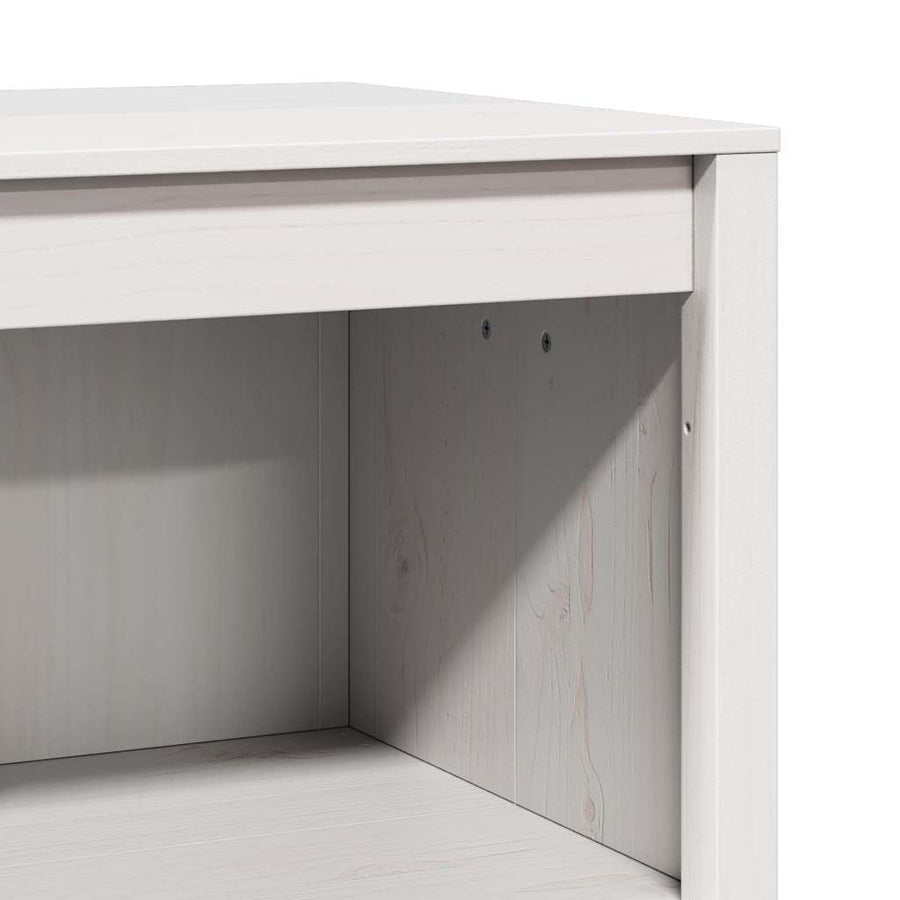 Keukenkast Warmwit 106 x 55 x 92 cm Massief grenenhout