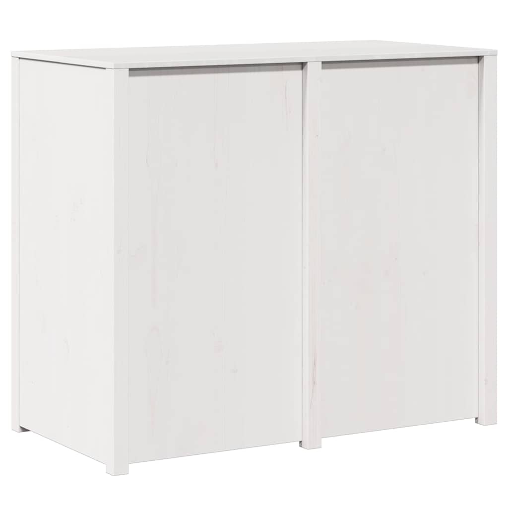 Keukenkast Warmwit 106 x 55 x 92 cm Massief grenenhout